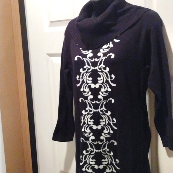 New Directions Sweater Dress M - Picture 3 of 6